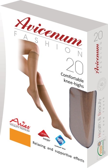 Pohodlné podkolenky - Avicenum Fashion 20