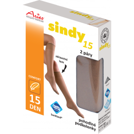 Sindy - pohodlné podkolenky 2 páry