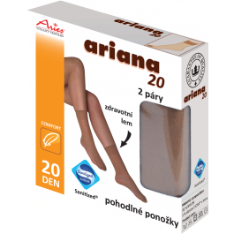 Pohodlné ponožky, 2 páry - Ariana 20