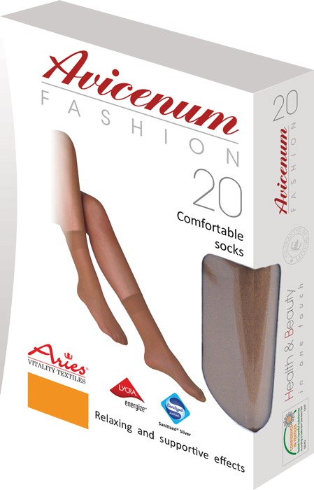 Avicenum Fashion 20 Pohodlné ponožky
